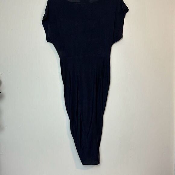 Philip Lim 3.1 Ruched Ruffle Skirt Tee Dress S - Picture 4 of 7